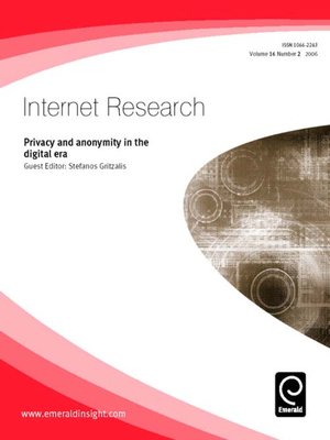 cover image of Internet Research, Volume 16, Issue 2